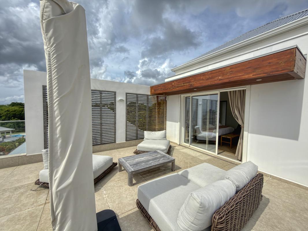 38.Location Villa piscine vue mer St François Guadeloupe_RoofTop